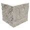 Msi Cottonwood White 1.18in x 1.34in Natural Concrete Loose Veneer Corner Wall Tile ZOR-PNL-0176 - alternate 1